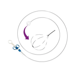 NITIFLEX Stone Basket – Nitinol materiallı, fleksibl ureterorenoskopiya üçün böyrək daşı çıxarma səbəti (CH1.8, 4 WIRES, 120cm, D 12mm, NITI-DIS 1.8-4-120)