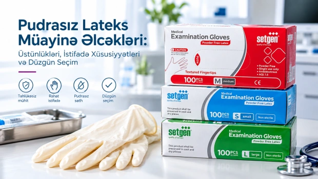 Pudrasız Lateks Müayinə Əlcəkləri: Üstünlükləri, İstifadə Xüsusiyyətləri və Düzgün Seçim